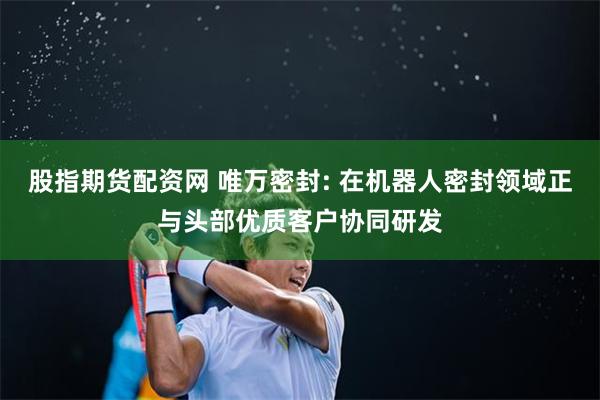 股指期货配资网 唯万密封: 在机器人密封领域正与头部优质客户协同研发