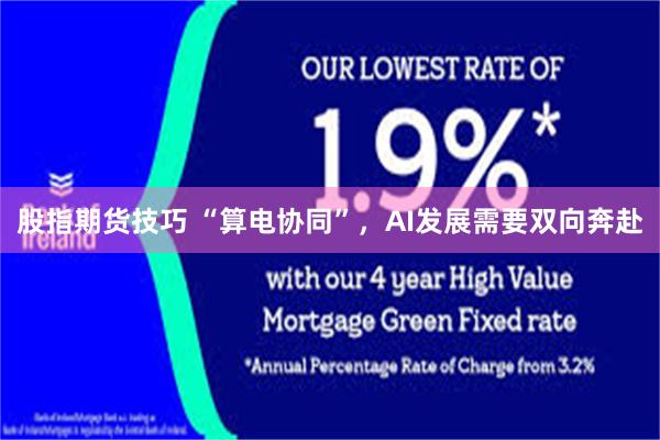 股指期货技巧 “算电协同”，AI发展需要双向奔赴