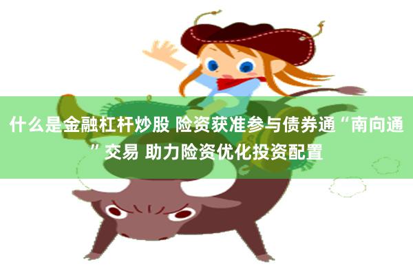什么是金融杠杆炒股 险资获准参与债券通“南向通”交易 助力险资优化投资配置