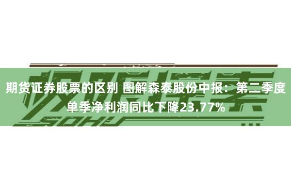 期货证券股票的区别 图解森泰股份中报：第二季度单季净利润同比下降23.77%