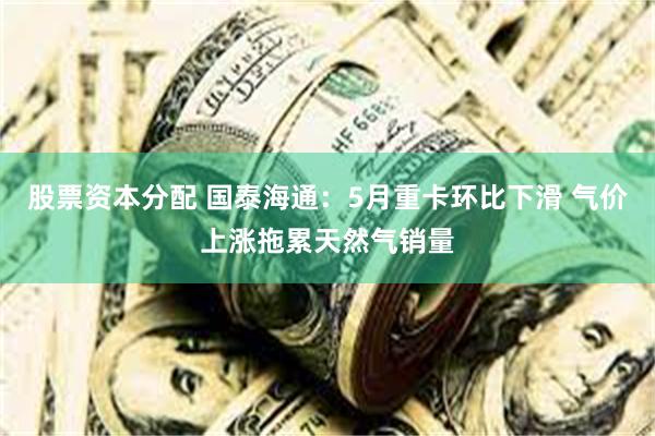 股票资本分配 国泰海通：5月重卡环比下滑 气价上涨拖累天然气销量