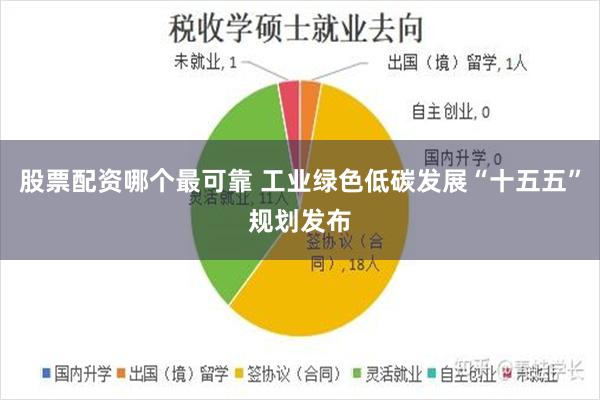 股票配资哪个最可靠 工业绿色低碳发展“十五五”规划发布