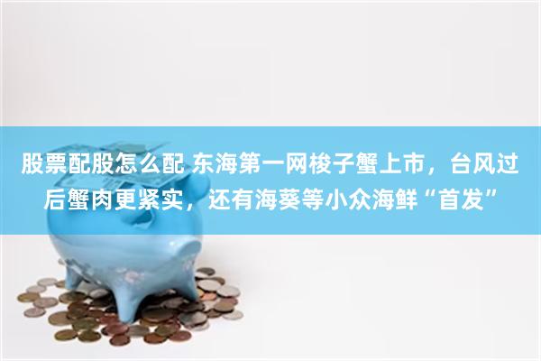 股票配股怎么配 东海第一网梭子蟹上市，台风过后蟹肉更紧实，还有海葵等小众海鲜“首发”