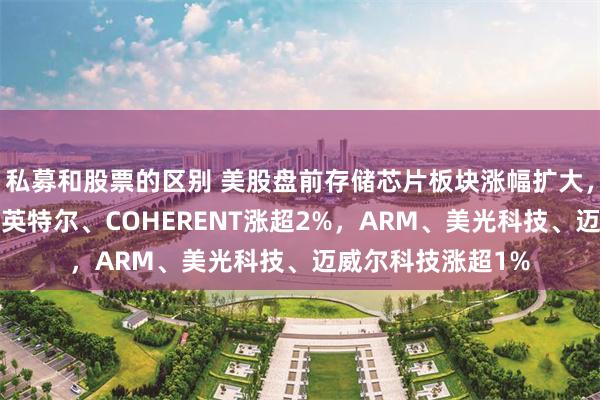 私募和股票的区别 美股盘前存储芯片板块涨幅扩大，阿斯麦涨超3%，英特尔、COHERENT涨超2%，ARM、美光科技、迈威尔科技涨超1%