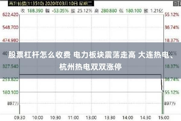 股票杠杆怎么收费 电力板块震荡走高 大连热电、杭州热电双双涨停