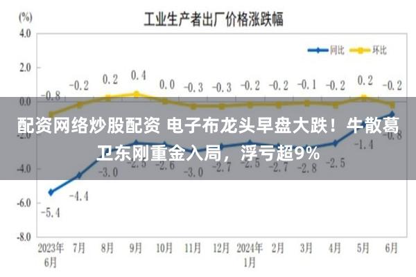 配资网络炒股配资 电子布龙头早盘大跌！牛散葛卫东刚重金入局，浮亏超9%